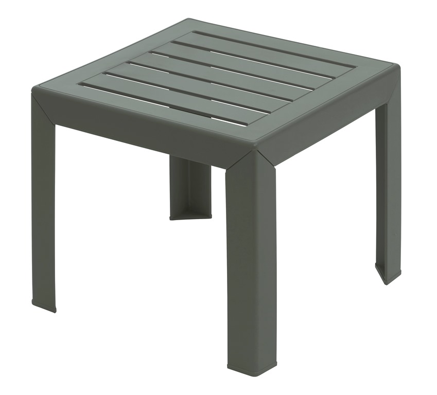 Miami bijzet tuintafel 40x40cm groen